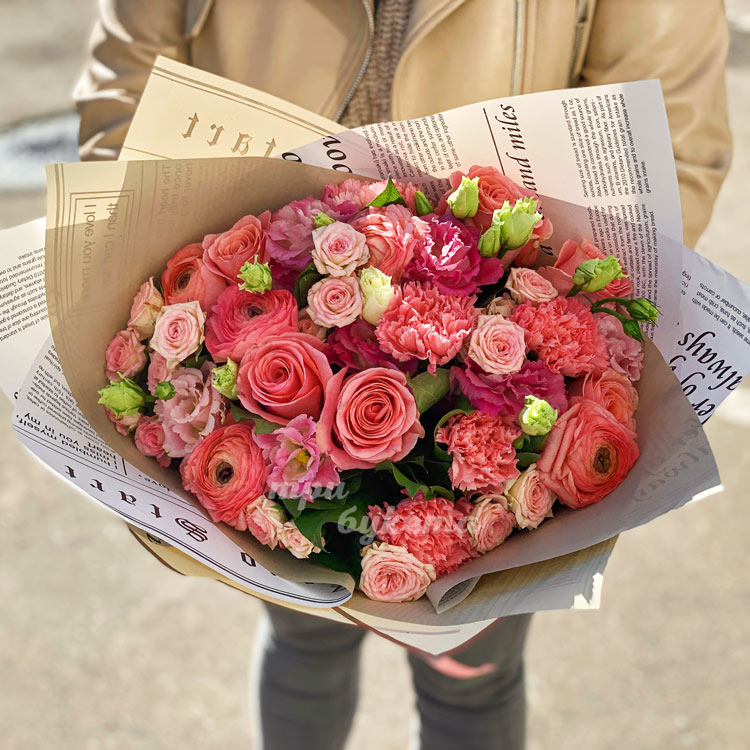 Букет «Амалия» (вид сверху)