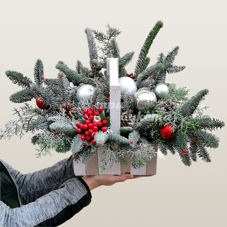 Настольное украшение на Новый год